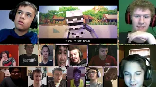 [VERSION 2.0] MINECRAFT SKELETON RAP | ZAMination Version (Music Video) [REACTION MASH-UP]#535