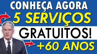 CONHEÇA Serviços gratuitos para quem tem 60 anos de idade! Benefícios e DIREITOS - VEJA AGORA