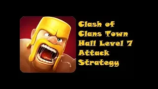 TH7 Gold, Elixir and Dark elixir Farming Attack Strategy 2017 New