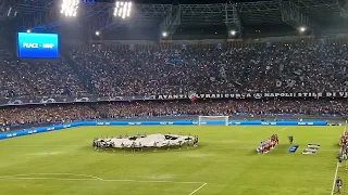 Urlo The Champions Napoli - Real Madrid 03/10/2023 live dalla Curva B