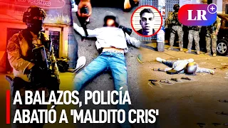 'MALDITO CRIS': PNP ABATIÓ a asesino de SERENO de Surco. TENÍA en su poder 4 ARMAS DE FUEGO | #LR