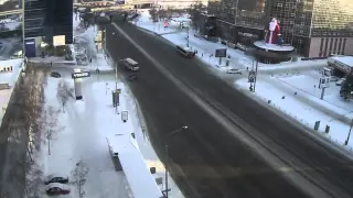 Авария в ЧЕлябинске 1 января 2015