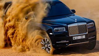 Rolls-Royce Cullinan (Ultimate Luxury SUV) Off-roading in Dubai desert