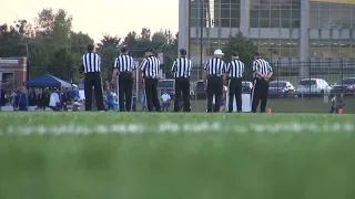 Fan, athlete aggression contributing to school sports official shortage