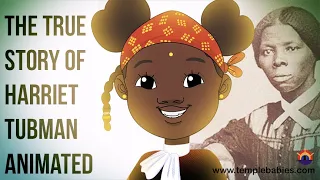 The true story of Harriet Tubman Animated (Black Cartoon Animated DVD)