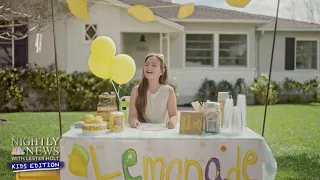 Young Entrepreneurs Get Creative With Their Summer Lemonade Stands | Nightly News: Kids Edition