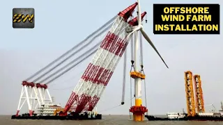 Offshore Wind Farm Installation Video