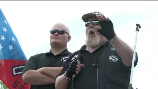 Neo-Nazis hold rally in Newnan