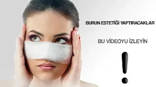 Burun Estetiği Ameliyatı !!