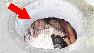 This Couple Has Been Living In A Sewer For 22 Years... You Should See Inside