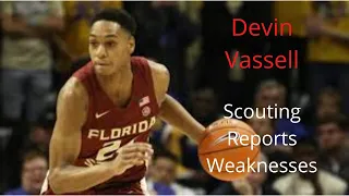 Devin Vassell Weaknesses Scouting Report