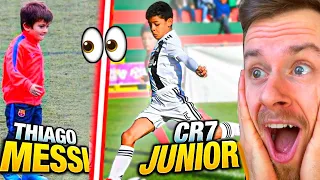 CR7 Jr. vs Lionel Messi Jr. Transformation - wer ist besser? 👀🤯