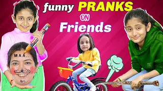 Funny PRANKS And TRICKS on Friends | MyMissAnand