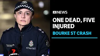 Police say one person is dead and others in hospital following Bourke St incident | ABC News