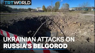 Missiles strike Russian city of Belgorod, Russian-held Donetsk