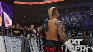 WWE 2K24 Jey Uso v Solo Sikoa v Jimmy Uso v Tama Tonga