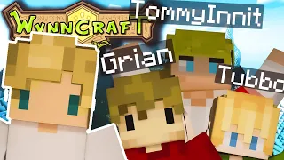 My WYNNCRAFT BUILDER Story and meeting Grian, TommyInnit, and Tubbo