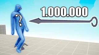 1.000.000 DAMAGE SKEWER vs RANDOM UNIT - TABS | Totally Accurate Battle Simulator 2024