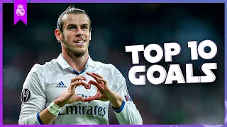 TOP 10 MEJORES GOLES DE GARETH BALE con el Real Madrid