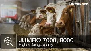 Highest forage quality with JUMBO loader wagon | PÖTTINGER