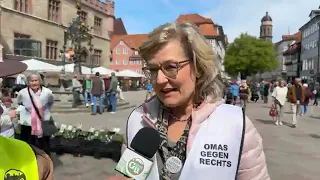 "Omas gegen Rechts" Göttigen, 27.04.24