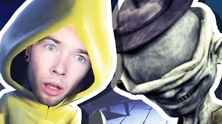 WHO IS THAT CREEPY GUY?!?!? | Little Nightmares #2