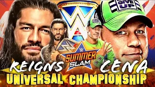 FULL MATCH - John Cena vs. Roman Reigns - Universal Championship Match: SummerSlam 2021