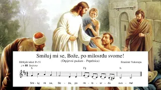 Smiluj mi se, Bože, po milosrđu svome (Ps 51)