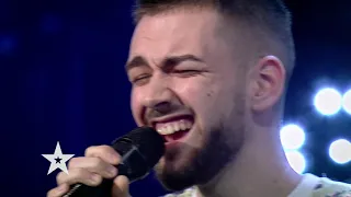 Românii au talent 2021: Dragoș Pădeanu, interpretare de excepție a melodiei “Lie, ciocârlie”