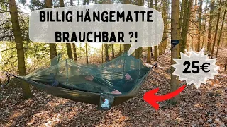 Billig Hängematte Im Test + Aufbau / Covacure / Outdoor / Bushcraft / BUSHCRAFT_BAYERN