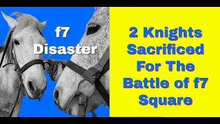 2 Knights Sacrificed For The Battle of f7 Square |  Yeo vs Smith: London 1979