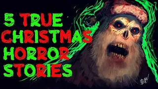 5 TRUE SCARY Christmas Horror Stories!!!