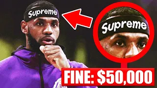 7 Accessories BANNED In The NBA This Season (LeBron James | Kyrie Irving | Kobe Bryant)