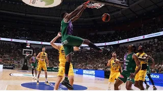 ¡¡ Brutal Alley - Oop de Yankuba Sima !! C.B. Unicaja de Málaga 98-75 Lenovo Tenerife. Liga ACB.