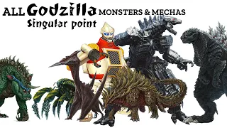 All Monsters and Mechas Seen in Godzilla Singular Point | Explained