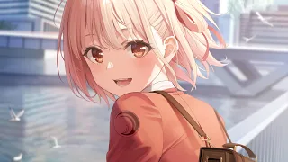 「Nightcore」→  晚風告白  - (Lyrics)