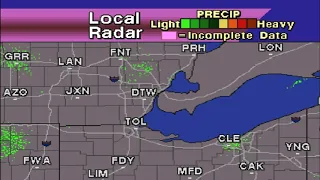 EAS Michigan Statewide Severe Weather/Tornado Drill +COVID-19 Mention NOAA Weather Radio Detroit, MI