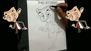 How to Draw Mr. Bean | Art for kids | 6 |