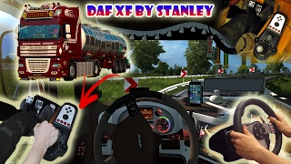 ★ DAF XF by Stanley - Euro Truck Simulator 2 with Logitech G27 | Wheel/feet camera #11 ★