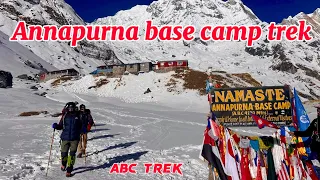 6 Days Annapurna Base Camp Trek || Annapurna Sanctuary Trek || Annapurna Trekking