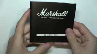 Распаковка колонки Marshall Emberton / Первое впечатление, подробное описание комплектации, цена