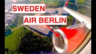 INSANE AIRBUS TAKE-OFF BLAST || Air Berlin A320 || Departing Stockholm (ARN)