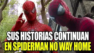 Tobey y Andrew Contaran sus historias en Spiderman No Way Home películas de sandman y rhino
