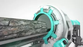 MiCROTEC CT Log 360° X-ray CT-Sawing Optimization