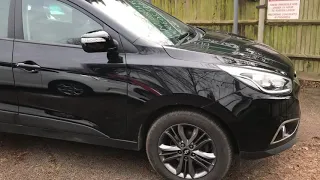 Black Hyundai IX35