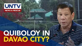 Former Pres. Duterte hints of Quiboloy’s possible whereabouts