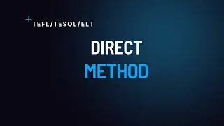 Direct Method in Urdu Hindi TEFL TESOL ELT