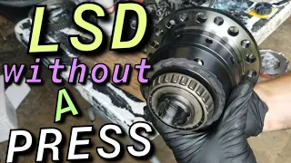 Installing LSD into B Series Transmission without a press