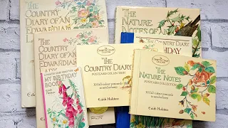 Edith Holden Books For Junk Journals - The Country Diary - Flip Through