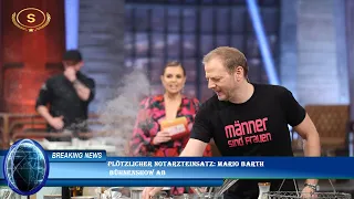 Plötzlicher Notarzteinsatz: Mario Barth  Bühnenshow ab